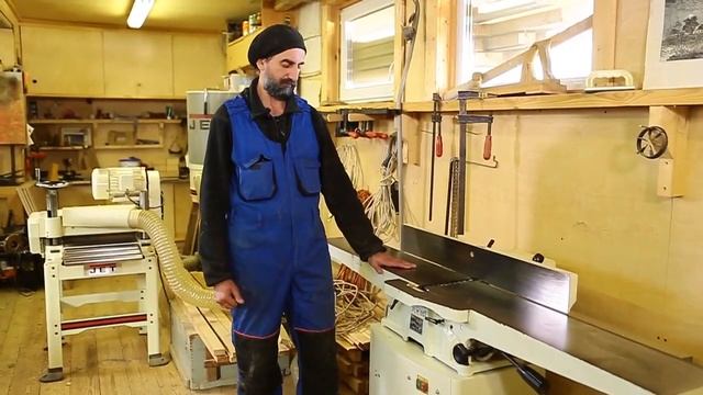 JET 60A HH Фуговальный станок на строительстве корабля Полтава