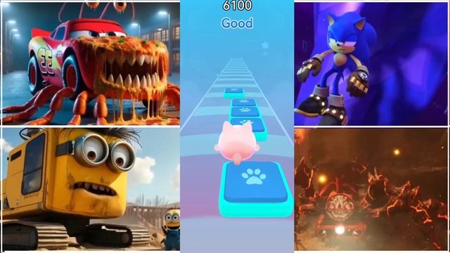 Пицца Маккуина 🍕🆚 Звуковой туалет 🆚 Экскаватор-миньон 🆚 Чу-Чу Чарльз