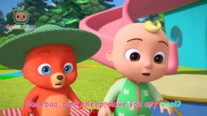 Baa Baa Cloud Sheep _ NEW ☁️ CoComelon Adventure