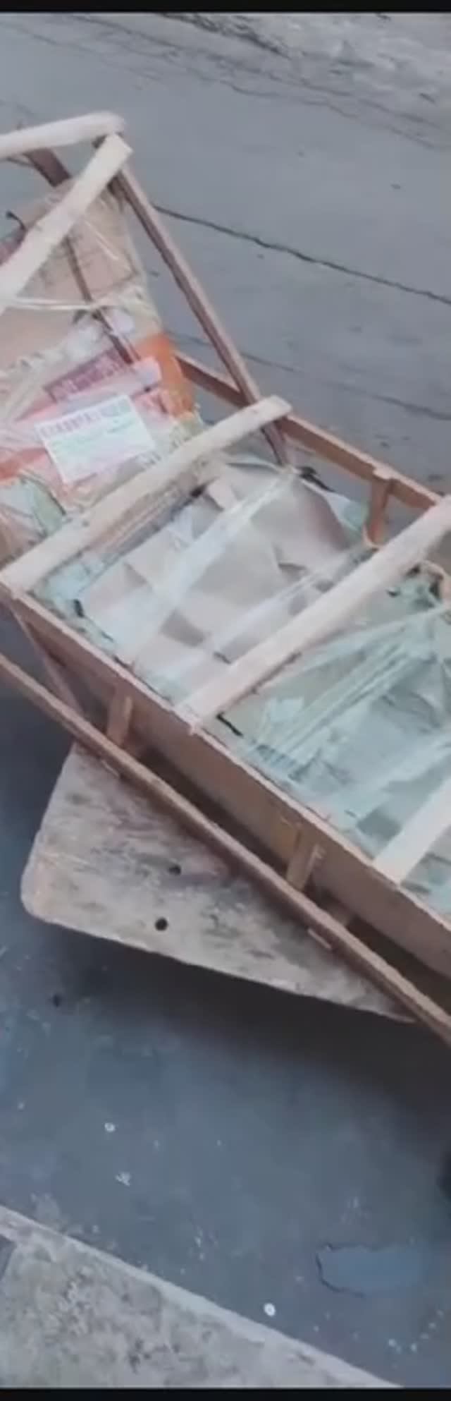 В такой упаковке приходят запчасти из Китая на территорию РФ