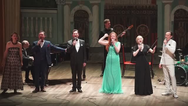 Легко на сердце от песни веселой (Полянские, Ленский, Журавская, Петрищев) смотреть онлайн