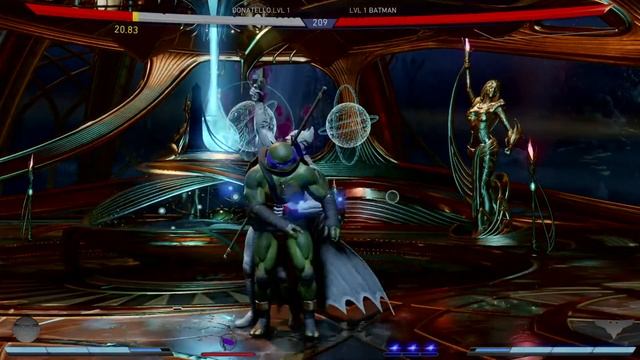Injustice 2 Donatello Vs. Batman