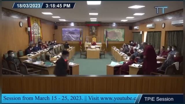 15th Dalai Lama issue in Tibet Parliament in Exile | 2023 смотреть онлайн