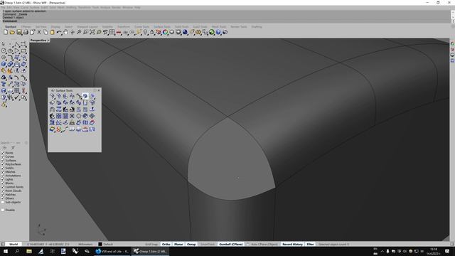 Bug: Funny things happen with the UI of Rhino 8 WIP смотреть онлайн