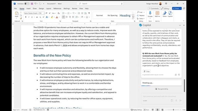 How to Use Copilot Pro in Microsoft 365 Word to Create and Edit Documents More Efficiently смотреть онлайн