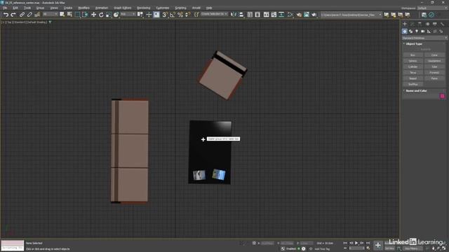 27 - Преобразование опорных координат центра в 3ds Max 2025 смотреть онлайн