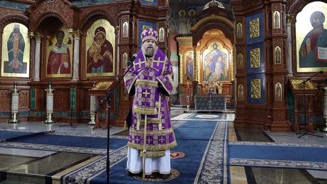 Проповедь митрополита Леонтия в Благовещенском кафедральном соборе смотреть онлайн