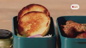 Бургер и богатые щи | Ланч-бокс /60