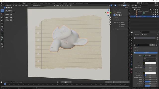 Getting a basic lineart effect with freestyle in Blender, and basic toon shader. смотреть онлайн