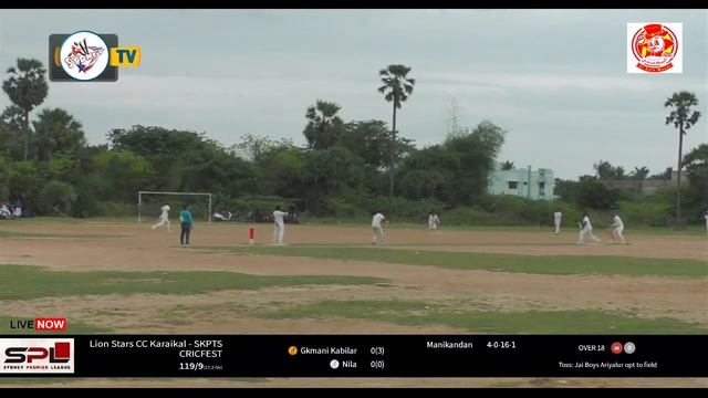Adirai SPL : Lion Stars CC Karaikal - SKPTS CRICFEST vs Jai Boys Ariyalur смотреть онлайн