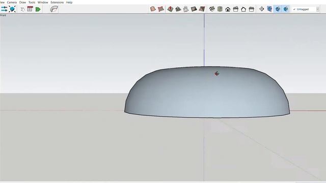 SketchUp Pro 2020 โค้งมน смотреть онлайн