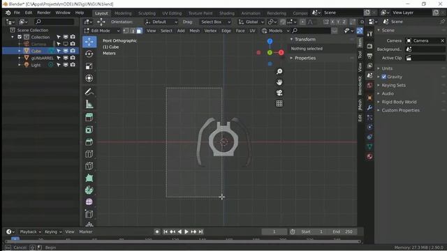 Sci-fi Gun Modeling in Blender; Part 1 of 3 смотреть онлайн