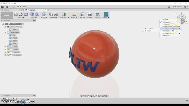 PLTW IED 4.1 Fusion360 Setup - Ribbon, Browser, and Timeline смотреть онлайн