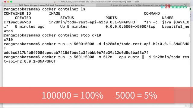 6_9. Step 09 - Playing with Docker Commands - stats, system смотреть онлайн