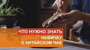 Новичку о китайском чае