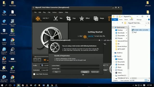 Bigasoft Total Video Converter and Keys смотреть онлайн