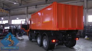 Самосвал Камаз-65115 с трехсторонней разгрузкой