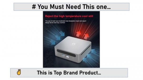 GenMachine New AMD Ryzen Mini PC Computer