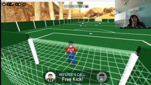 ЭПИЧЕСКИЙ ФУТБОЛ В ROBLOX! Мы — ВРАТАРЬ и НАПАДАЮЩИЙ в Realistic Street Soccer ⚽