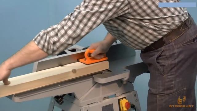 Работа на фуговальном станке Warrior W 108 смотреть онлайн