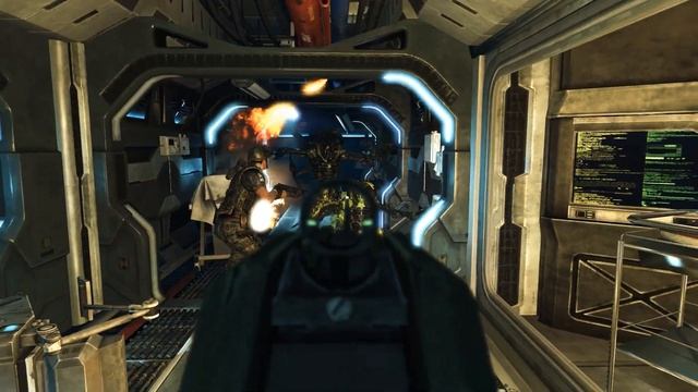 Aliens: Colonial Marines PC Co-Op Gameplay - Look-See! смотреть онлайн