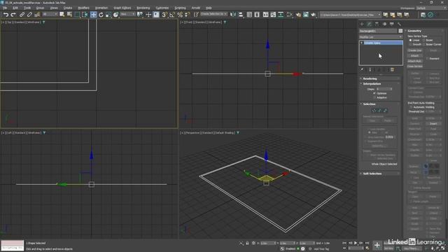 33 - Моделирование с помощью модификатора Extrude в 3ds Max 2025 смотреть онлайн