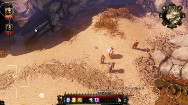 Divinity original sin running on android with winlator 7 on snapdragon 870 device смотреть онлайн
