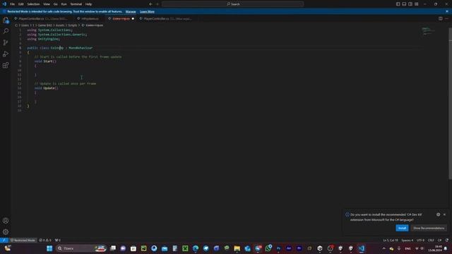 Создаём игру в Unity!!!