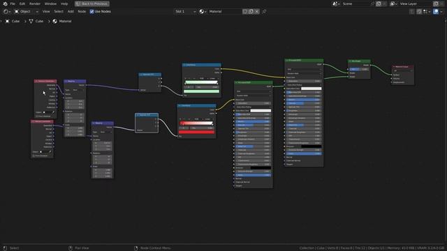 Blender Tutorial - How to mix two gradient materials смотреть онлайн