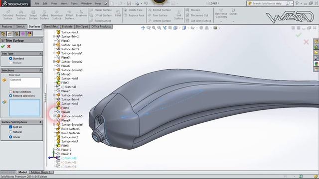Learn Solidworks Surface Modeling and Craft a Deadly Reaper Drone | Solidworks Tutorial_Part-1 смотреть онлайн