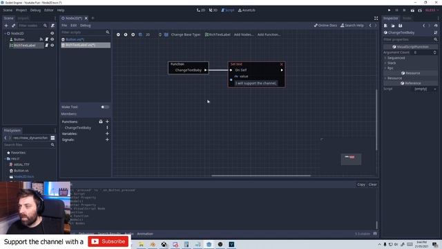 Godot Visual Scripting Run Functions from Other Scripts смотреть онлайн