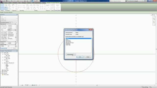 8 Revit MEP 2012 Creación de una familia con conexiones de tubos смотреть онлайн