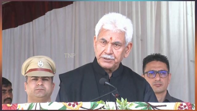 #LG Manoj Sinha Addressed A Public Function At #Beerwah Town Hall #Ground Earlier Today.