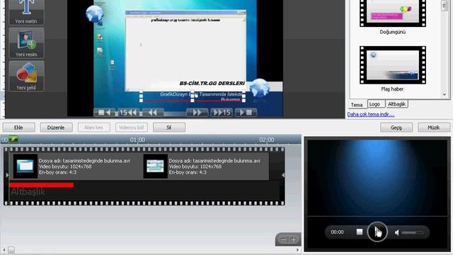 Video düzenleme Programı смотреть онлайн