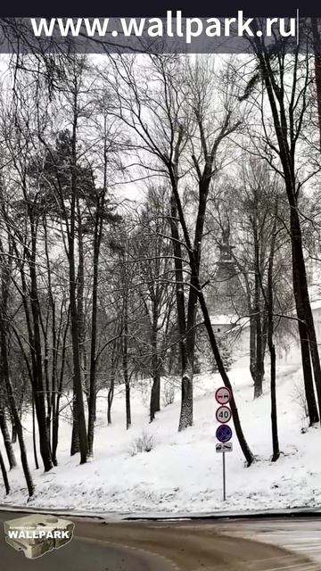 Подпорные стены Савино-Сторожевского Монастыря. смотреть онлайн