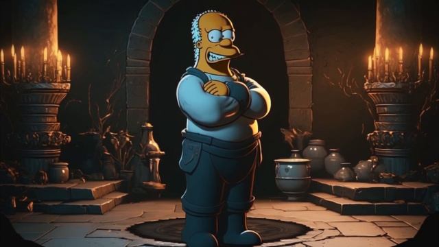 The Simpsons as an 80's Dark Fantasy Film смотреть онлайн