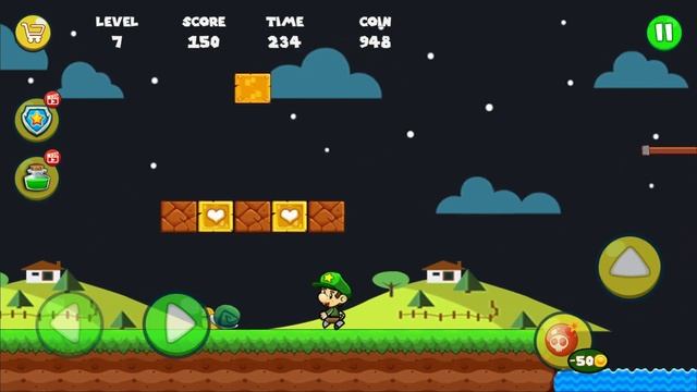 Super Bob's World : Free Run Game / Gameplay #1 (level 1-10) смотреть онлайн