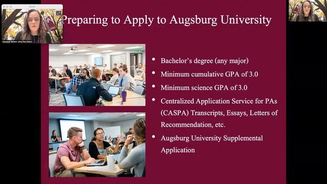 Augsburg University PA Program Information смотреть онлайн