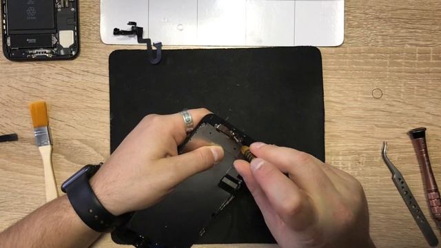 Замена экрана на iPhone 7 Plus. смотреть онлайн