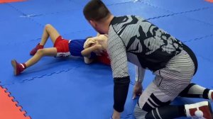 Осень 2024. грепплинг дети 5 лет. бой за 1 место