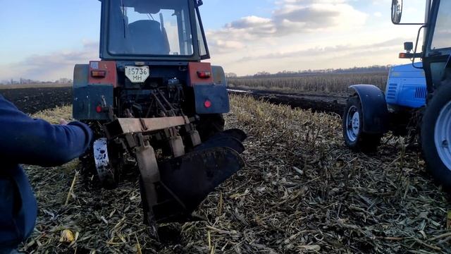 Оранка МТЗ 80 МТЗ 892.2 і ЮМЗ👍