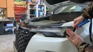 Как клеить бронь плёнку на фары