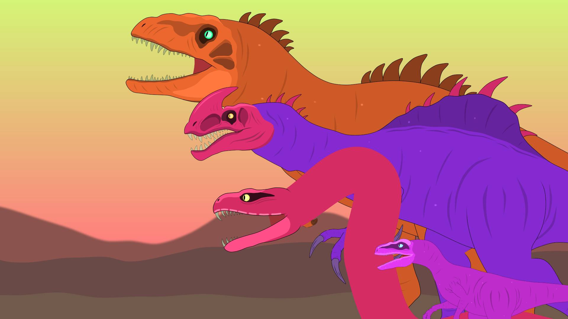 Сборник сражений Динозавров и Доисторических Монстров | Анимация смотреть онлайн