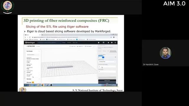 Expert talk on "Composite 3D Printing" by Dr. H. K. Dave during AIM 3.0 смотреть онлайн
