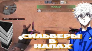 Сильверы в напах.Демка союзники стандофф2.Проиграли!