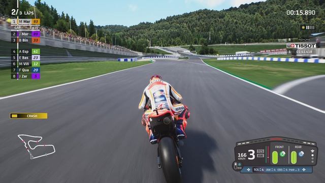 MotoGP22 | PS5 (4K) | GAMEPLAY | DRY