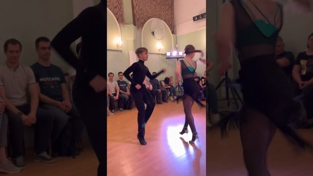 Demonstration Performance By Papin Tikhon - Unarokova Kira At An Open Lesson Of The Younger Group