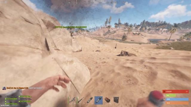 Рейд кибитка клана со всеми ресурсами, насыщенное выживание Rust/Раст смотреть онлайн