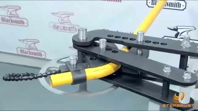 Рычажный гидравлический трубогиб Blacksmith HPB-1000 смотреть онлайн