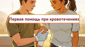 Обработка ран и остановка кровотечений